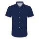 thumbnail image 4 of Camisas Y Playeras Camisa para hombre de manga corta con botones para hombre, camisa informal con estampado de playa de verano con dragón (Navy, XXL), 4 of 6