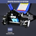thumbnail image 5 of Low Profile Car Jack Lift, Seizeen 2.5 Ton(5500LBS) Heavy-Duty Floor Jack with Hydraulic Dual Lift Pump, 3.5" - 19.5" Quick Lift Jack with 45" Handle & Rubber Saddle, 5 of 10