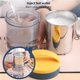 thumbnail image 3 of Yuarrent Taza termo de gran capacidad de 400ml, taza aislante de acero inoxidable antiescaldado, buen sellado con cuchara para oficina, escuela, Camping Mostrada No.1 Yuarrent HA027611-01, 3 of 6
