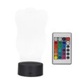 thumbnail image 1 of Shape 3D LED Lamp Colorful 3D Tooth Gradient Light, 1 of 7