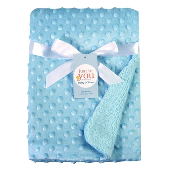 Newborn Baby Solid Blanket & Swaddling Thermal Soft Fleece Blanket Bedding Quilt
