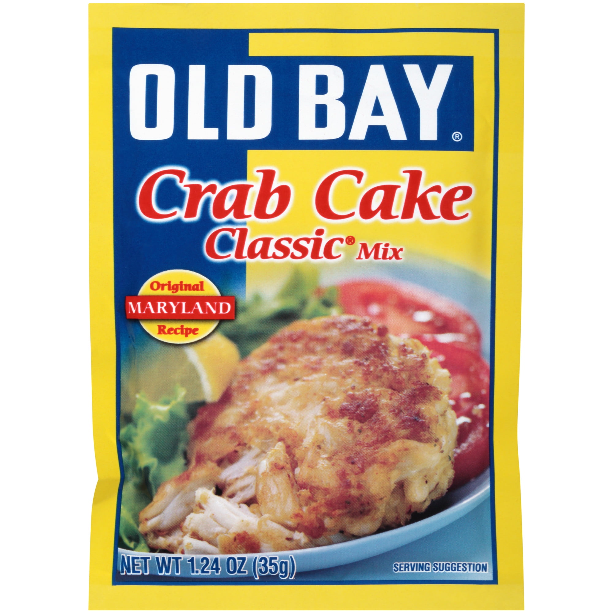OLD BAY Classic Crab Cake Seasoning Mix, 1.24 oz