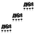 thumbnail image 1 of Greeniant 20 Pcs Fishing Rolling Ring Swivel Olive Plastic Ring Bead Connectors Type1 NO1, 1 of 6