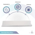 thumbnail image 3 of Almohada para Dormir de Lado - 150 x35x 15cm Memory Foam Body Pilow, 3 of 7