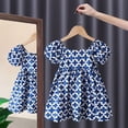 thumbnail image 2 of Enfants Robe, Filles Robe Courte Bouffée Courte Manches Bouffantes Enfants Robe Fluide Filles Robe Performance Haut de Gamme, 2 of 5