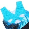thumbnail image 3 of BAOHULU Sparkle Diamond Gymnastics Leotards for Girls Shiny Sleeveless Black Ballet Dancewear, 3 of 6