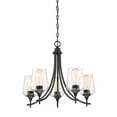 thumbnail image 3 of Octave 5-Light Chandelier in English Bronze, 3 of 6