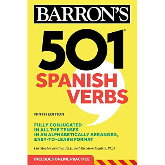 Pre-Owned 501 Spanish Verbs, Ninth Edition (Paperback) 1506260608 9781506260600