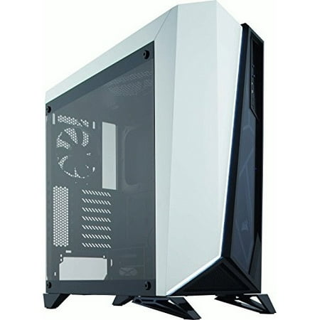 Corsair Carbide Spec-Omega Computer Case - Mid-tower - White, Black - Tempered Glass - 2 x Fan(s) Installed - 0 - ATX, Micro ATX, Mini ITX Motherboard Supported - 5 x Fan(s) Supported - 0 x External (Best Micro Itx Case)