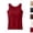 14#(Red), variant on Built in Bra Tank Tops for Women Over 40 Tummy Control Wide Strap Camisole Seamless Shaper Shelf Bra Tanktops (Coffee,4XL)