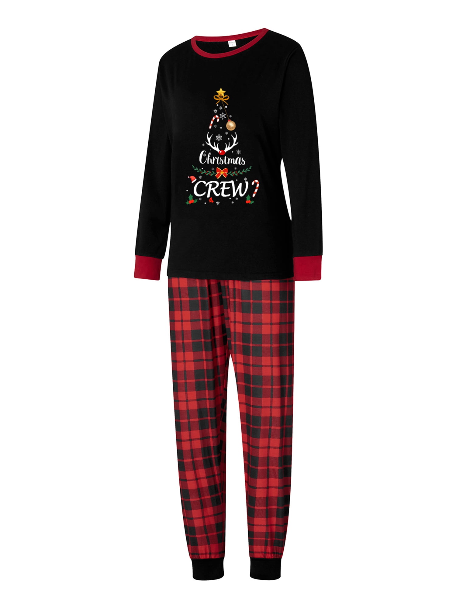 Matching Christmas Pajamas for Family, Vacation Cute Print One-Piece Pajamas, Xmas Hooded Sleepwear Nightwear