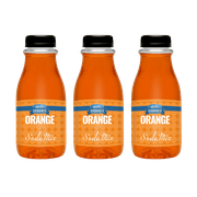 Ralph's Orange Sparkling Water Sodamix Flavor | Three 12oz Bottles