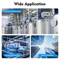 thumbnail image 6 of 8.46*4.33*10.24in 15Nm Manual Pneumatic Air Actuated Stainless Ball Valve Single Acting Spring Return, 6 of 18