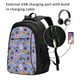 thumbnail image 2 of Easygdp Fastfoods Mochila para Laptop de Viaje con Puerto USB, Mochila para Laptop con Puerto de Carga USB para Mujeres y Hombres, 2 of 7