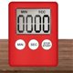 thumbnail image 3 of Digital Kitchen Timer, Timer, Egg Timer, Suitable for Work, Sports Timer, Game, Cooking Timer, 2 Pack Red, 3 of 5