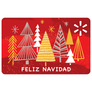 Evergreen Forest Feliz Navidad Walmart eGift Card