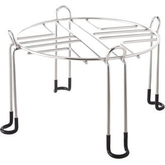 Gravity Filter System Stand Impresa Extra Tall Countertop Stand For Berkey Water Filters – 8 Inch Silver Stainless Steel Stand With Non-Skid Feet Water Filter Stand