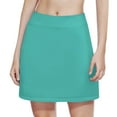 thumbnail image 6 of ZACPNCV Girl's Skorts Tummy Control Skorts Dressy Casual High Waist Athletic Shorts Skirts Sky Blue 10-11 Years, 6 of 7