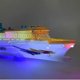 thumbnail image 3 of Niños colorido transatlántico crucero barco eléctrico intermitente luz led sonido juguete, 50x13x5 cm/19.7x5.1x2 in kaili Sencillez, 3 of 5
