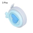 thumbnail image 3 of 3 Packs Soft Tape Measure 60-Inch 1.5 Meter Retractable Mini Cartoon Measuring Tape Cute Tape Ruler, Blue Heart, 3 of 6