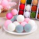thumbnail image 4 of 12 Piezas de Bolas Colgantes de Navidad para Fiestas Navideñas, Bolas de Navidad, Bolas Redondas de Peluche para Hacer Tú Mismo, Caja de Regalo, Adornos para Árbol de Navidad A, 4 of 5