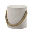 thumbnail image 5 of ACME Gene Environmental Friendly Cement Concrete Accent Table in Natural Gray, 5 of 6