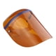 thumbnail image 4 of Protector facial de repuesto, visera de PVC, versátil, protege tus ojos y tu cara, protector facial con diadema ajustable para hombres registradores marrón, 4 of 8