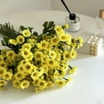 thumbnail image 4 of Artificial Fall Flowers Faux Mums, Ongmies Artificial Fall Mums – Faux Flowers with Realistic Leaves for Indoor/Outdoor Garden & Home Decoration (Windproof), Outdoor Indoor Garden Home Decoration, 4 of 5