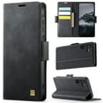 thumbnail image 1 of Autspace Funda para Teléfono Samsung Galaxy A14 4G/5G 6.6 Pulgadas Funda Magnética para Teléfono Funda Protectora de Cuero con Función de Tarjetero Funda Abatible a Prueba de Golpes,Negro, 1 of 10