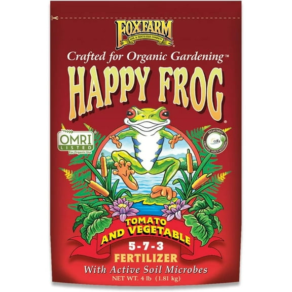 FoxFarm FX14059 FoxFarm Happy Frog Tomato and Vegetable Fertilizer