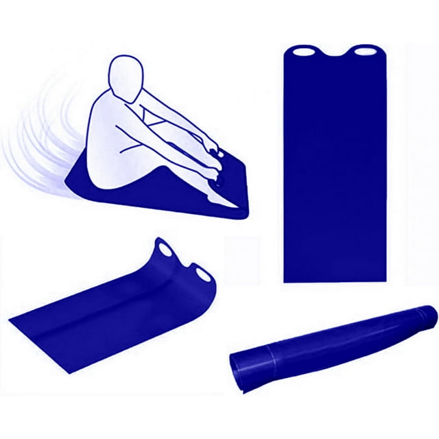 Tapis de Vol Flexible Universel pour Sports d'Hiver Léger Glissière Roulée Portable Extérieur Enfants et Adultes