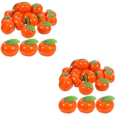 2 PCS Canister Ramekin Simulated Small Fruit Model Set