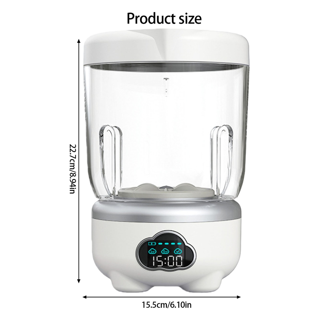 PatungKu Travel Washer Rechargeable 3000/6000mah Battery Washer Underwear Cleaner Underwear