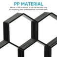 thumbnail image 6 of Masteelf Paving Stone Mold DIY Geometric Hexagon Shaped Cement Floor Mold Reusable Stepping Stones Walk Maker Mold for Patio, 6 of 10