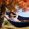 thumbnail image 5 of Camping Hammocks with Antis-Tip Designs Heavy Duty Canvas Outdoor Hammocks for Adults Portable Tree Hammocks for Beach Garden Backyard Patio Travel, 5 of 6