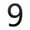 9, variant on Home Decor 5 Inch Wooden House Numbers, Black Wooden Numbers and Letters, Outdoors Mailbox Numbers and House Numbers, Modern House Address Signs, Suitable for Houses, Apartments, Streets, Outdoors