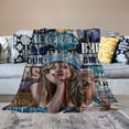 thumbnail image 2 of Qinduosi Birthday Gifts for Men Women, Birthday Gift Ideas, Milestone Birthday Decorations, ,Years Old Gift for Husband Wife Him Her Dad Mom, Birthday Gifts Throw Blanket, 2 of 6