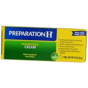 Preparation H Hemorrhoidal Cream, Maximum Strength 0.9 oz (26 g) Pack of 4