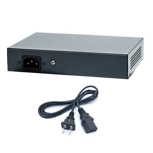 10 Port Gigabit PoE Switch + 2 Gig Uplink Power Over Ethernet 120W IEEE802.3af/at TAPDRA Spare Part