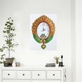 thumbnail image 3 of DIY 5D Clock with Watch Movement Kit Special-shaped Diamond Embroidery Home Decor, 3 of 7