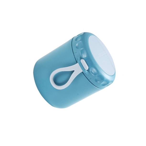 Yuarrent Taza de desayuno contenedor de comida aislado a prueba de fugas 430ML fiambrera cocina adulto hogar niños escuela estudiante Cocina y Comedor Azul
