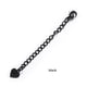 thumbnail image 4 of Guardurnaity Cadena de cola de extensión, collar de acero inoxidable, pulsera, fabricación de joyas para el cuerpo, broche, extensor, bolso hecho a mano Ropa, zapatos y accesorios Miscelánea Negro Guardurnaity AP015725-04, 4 of 6