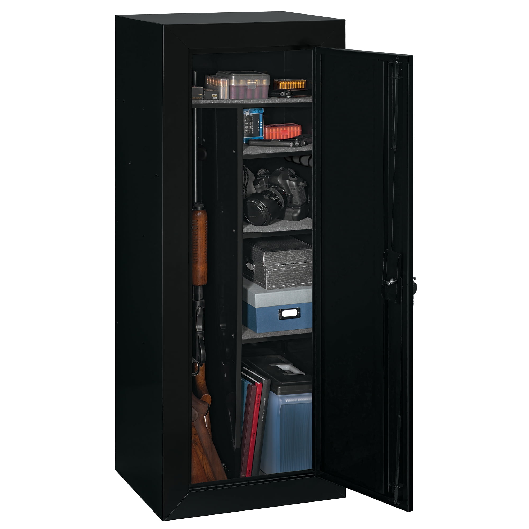 Sentinel 18 Gun Fully Convertible Cabinet Black Walmart Com