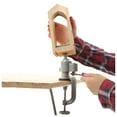 thumbnail image 4 of Hexang Clip Stitching Angle Rotating Leather Universal Goods Pony，Handmade 360 Wooden Rotation Hand-sewn High-end Tools & Home Improvement, 4 of 9
