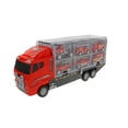 thumbnail image 1 of Transportador de coches de juguete Carrier Truck con 6 coches de metal para niños, 1 of 4