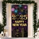thumbnail image 4 of Banner de cuenta regresiva de Año Nuevo 2025 para puerta de garaje, decoración para eventos de Nochevieja, fiesta de fuegos artificiales de Año Nuevo, 4 of 5