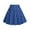 Blue, variant on Girls Skirts Casual Polka Dots Mini A-line skirt High Waist Stretchy Flared Pleated Circle Skirts