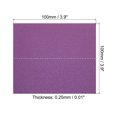 thumbnail image 2 of Uxcell Table Name Place Cards,25 Pack Favor Decor Foldable Blank Card, Purple, 2 of 5