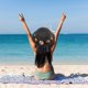 thumbnail image 5 of Circunferencia del sombrero de 56-58 cm, sombrero de sol de verano para mujer, guirnalda de playa, sombrero de copa plano para exteriores, protector solar, sombrero de paja plegable, 5 of 5