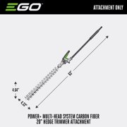 EGO Power+ Multi-Head System HTA2020 20 in. Battery Hedge Trimmer Attachment Tool Only
